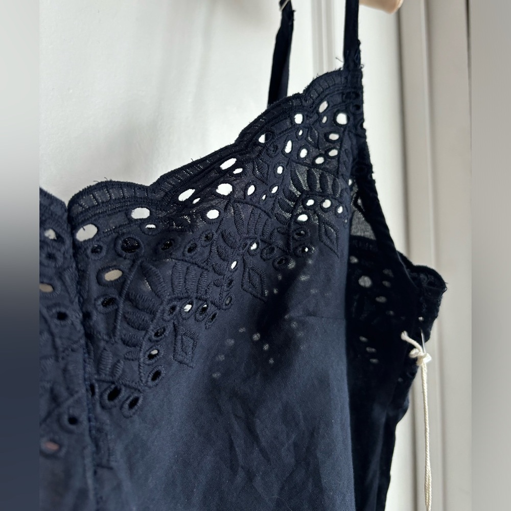 BNWT Navy cami by Dex